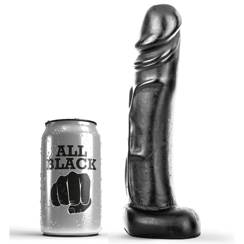 All Black - Gode 22 Cm